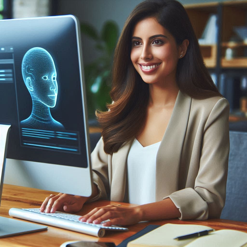 Professional Using Artificial Intelligence (AI) at Work