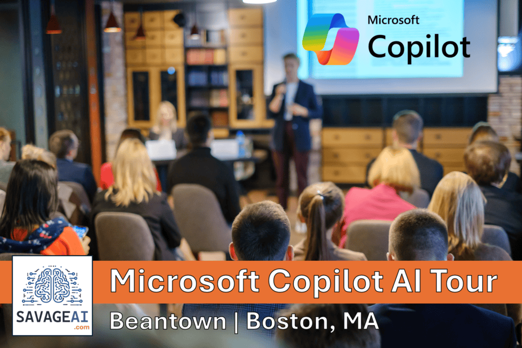 Microsoft Copilot AI Tour - SAVAGE AI - Boston, MA